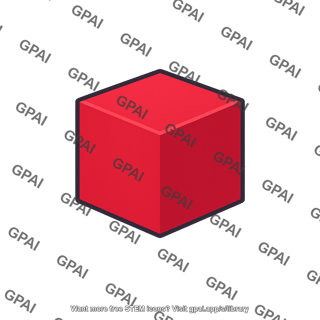 Red cube