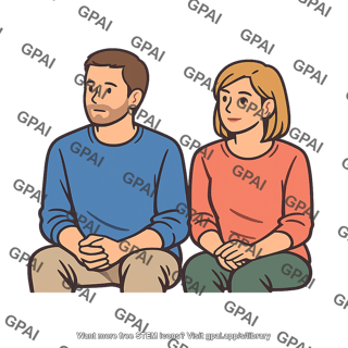 Couple sitting