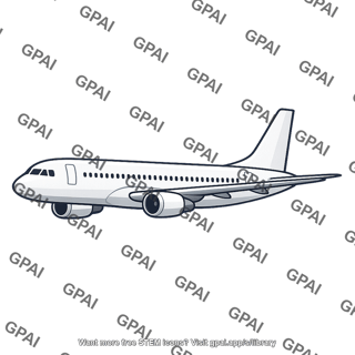 Airplane passenger jet