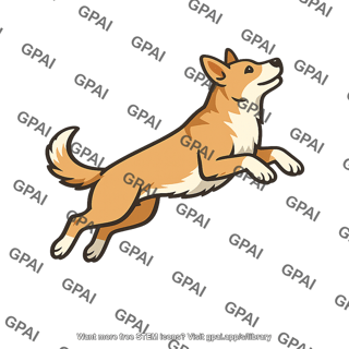 Dog jumping