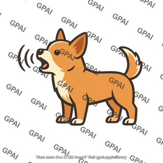 Small dog barking