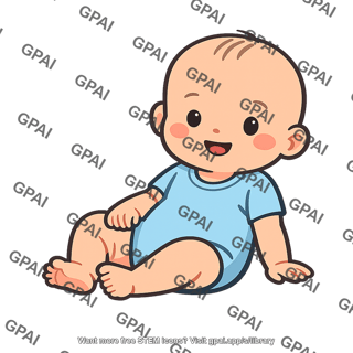 Baby in onesie