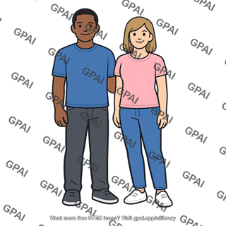 Interracial pair