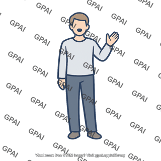 Person giving speech