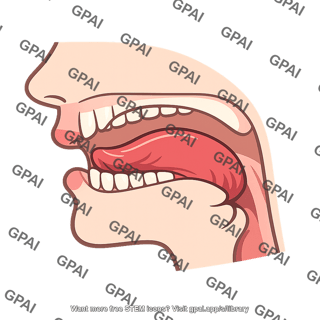 Mouth articulating r