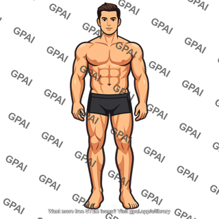 Ideal male body