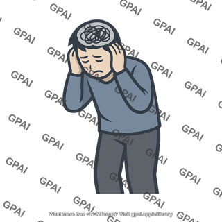 Mental illness distressed person