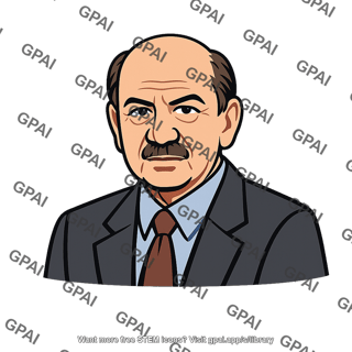 Bald man in suit