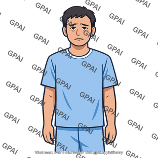 Sad patient