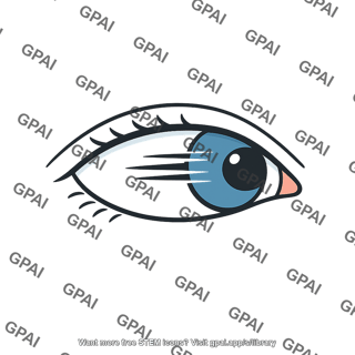 Human eye saccade