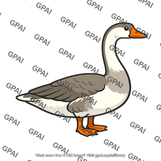 Adult goose