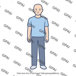 Participant before treatment