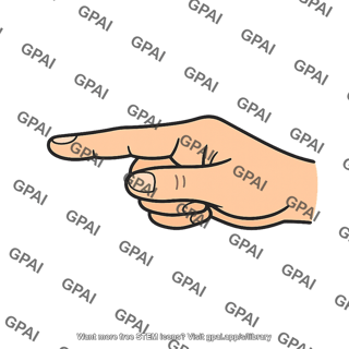 Hand pointing