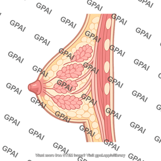 Breast cross section