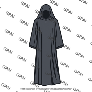 Hooded robe
