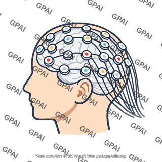 Brain eeg recording