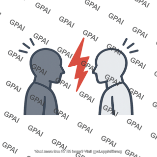 Interpersonal friction icon