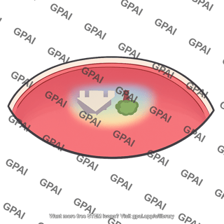 Optical image on retina