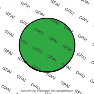Green object