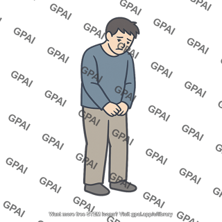 Sad man