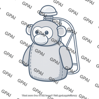 Surrogate monkey figure