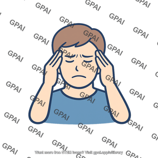 Person with headache