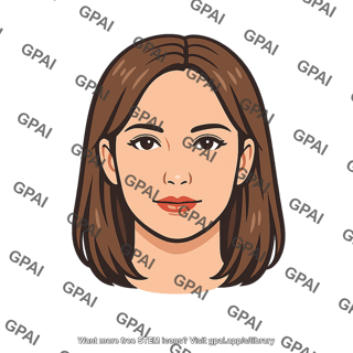 Human face female