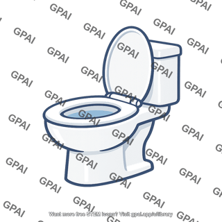 Toilet open lid