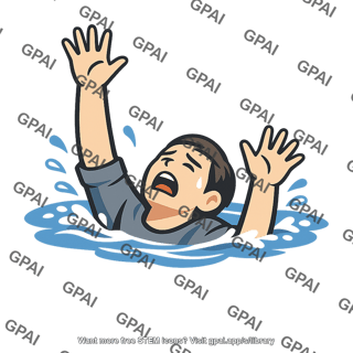 Person drowning