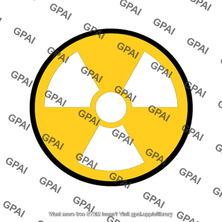 Radiation hazard symbol