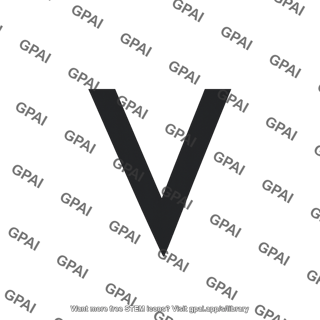 Capital letter v