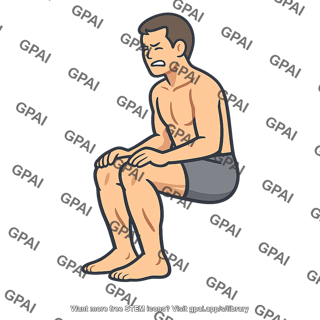 Painful physical position