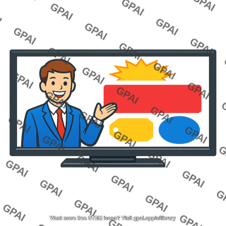 Television commercial screen