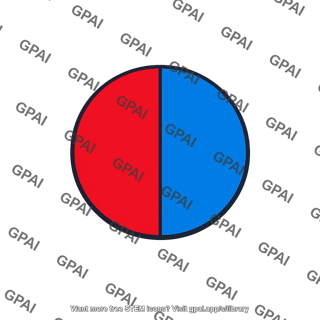 Red blue object