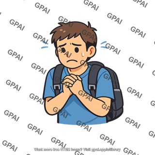 Student stressed