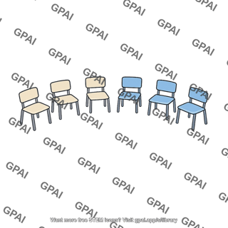 Semicircle of chairs