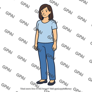 Woman full body