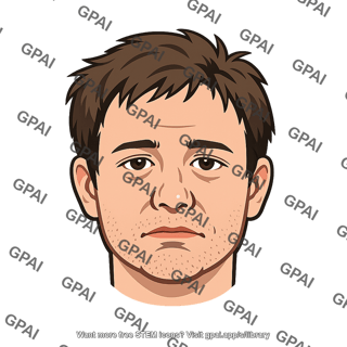 Human face unattractive
