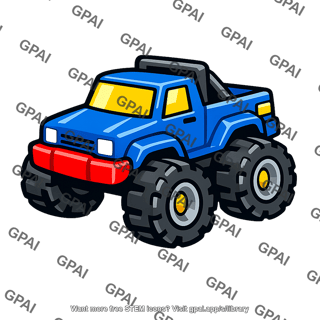 Monster truck toy