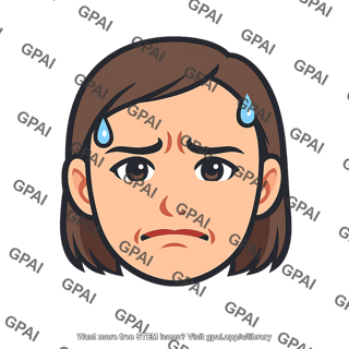 Stress face