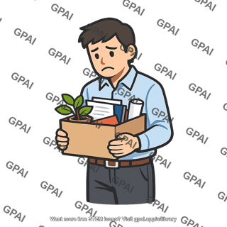 Person fired from work