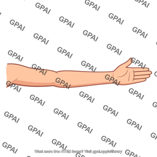 Extended arm