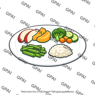 Phenylalanine restricted diet meal