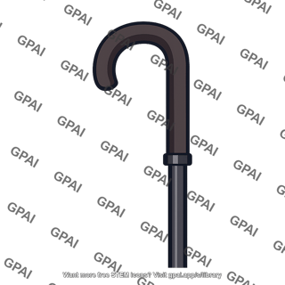 Umbrella handle hook left
