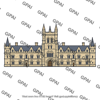 Gothic collegiate building