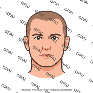 Human head self image