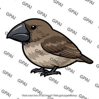 Darwins finch large beak