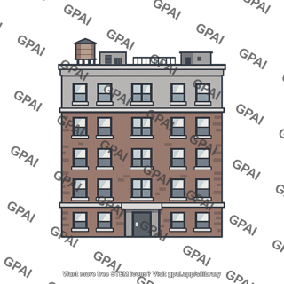 Inner city building
