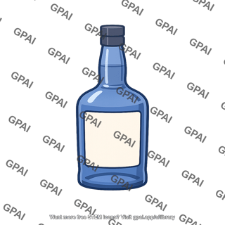 Alcohol bottle