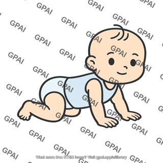 Child crawling